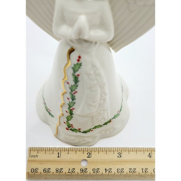 Lenox Holiday Angel Bell Ornament 5.75 Inches Christmas Decor New Opened Box - Picture 5 of 13